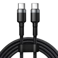 SlimWin USB-C-USB-C 120W Gyorstöltő és Adatkábel 480Mbps - 1m