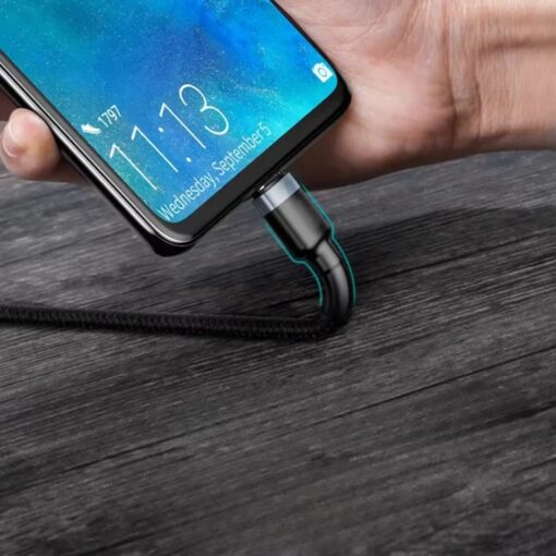 SlimWin USB-C-USB-C 120W Gyorstöltő és Adatkábel 480Mbps - Image 5