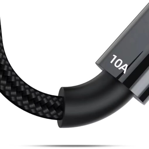 SlimWin USB-C 120W 10A-es Gyorstöltő és Adatkábel 480Mbps - Image 5